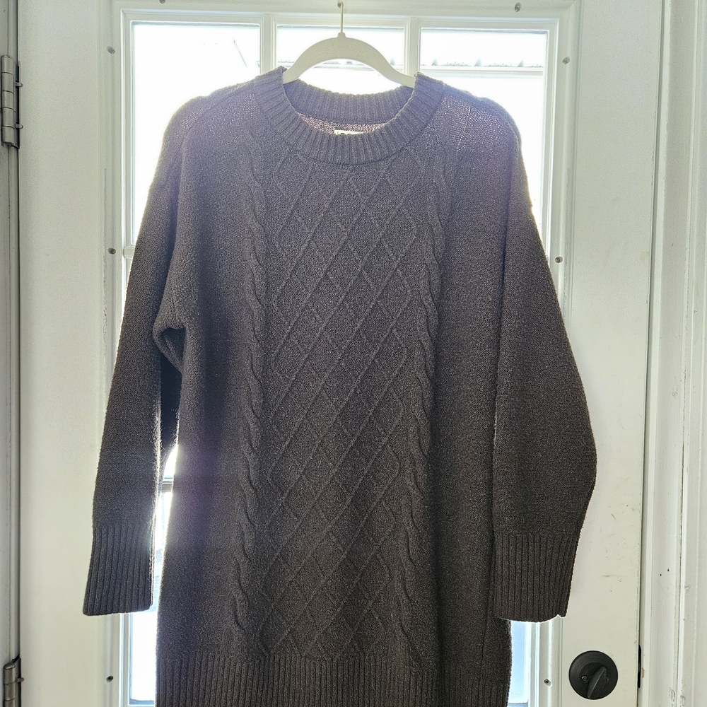 SO Dark Brown Knit Sweater